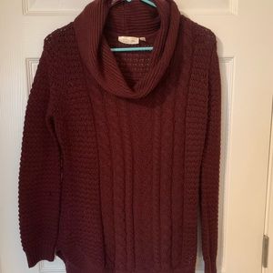 Burgundy Sweater ( soooo comfortable )